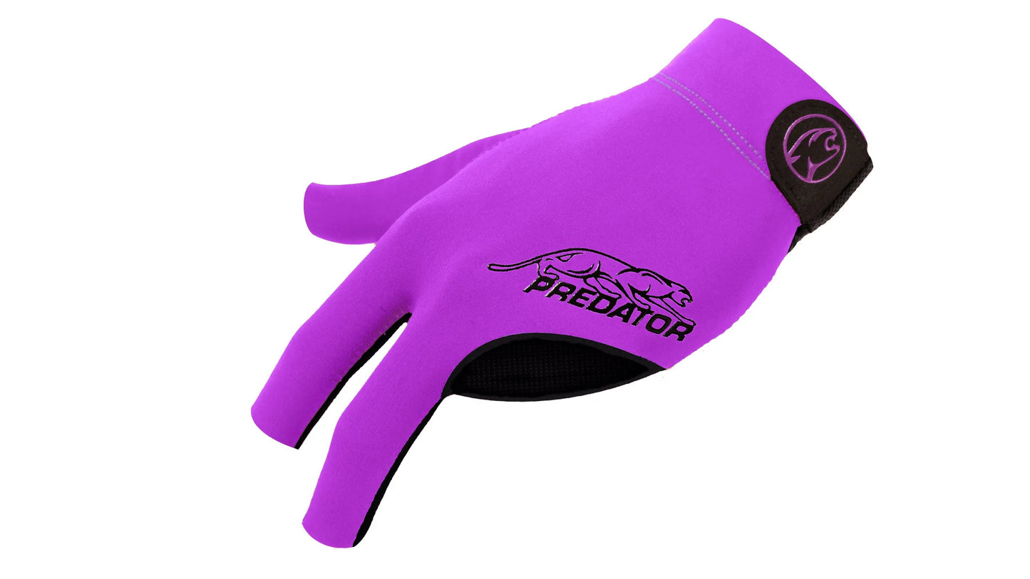 Predator Purple Second Skin Billiard Glove - Left Hand