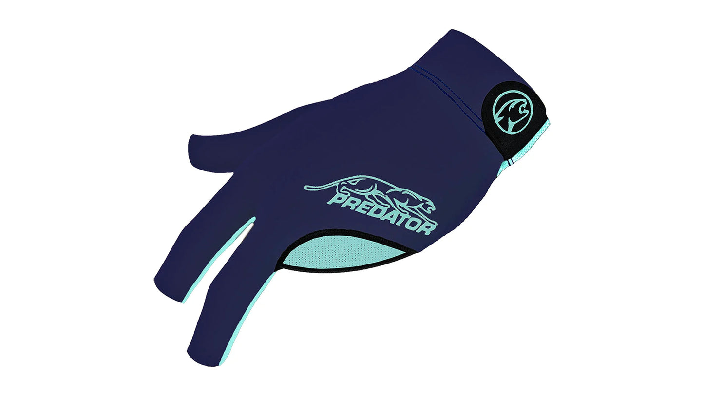 Predator Second Skin Billiard Glove - Blue/Teal