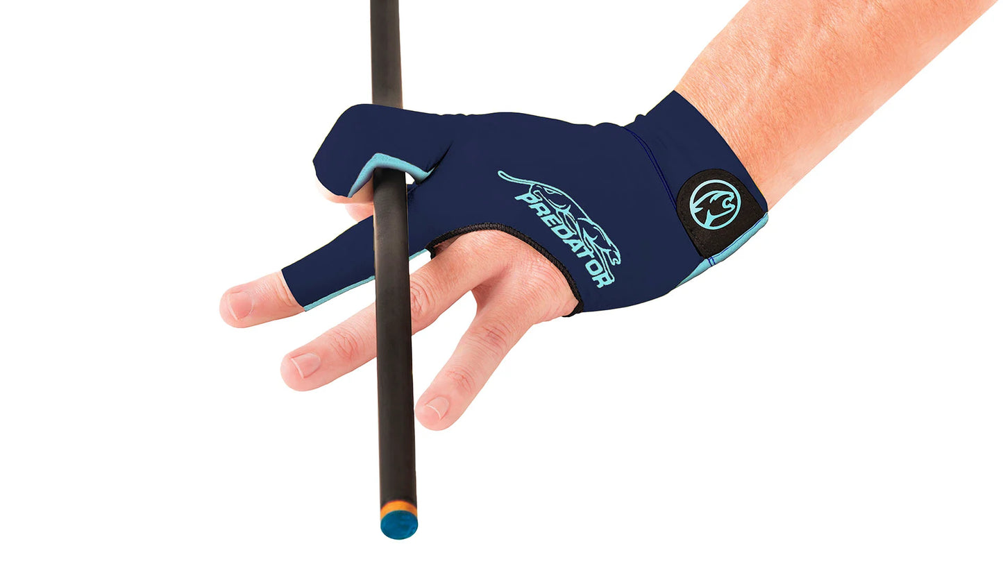 Predator Second Skin Billiard Glove - Blue/Teal