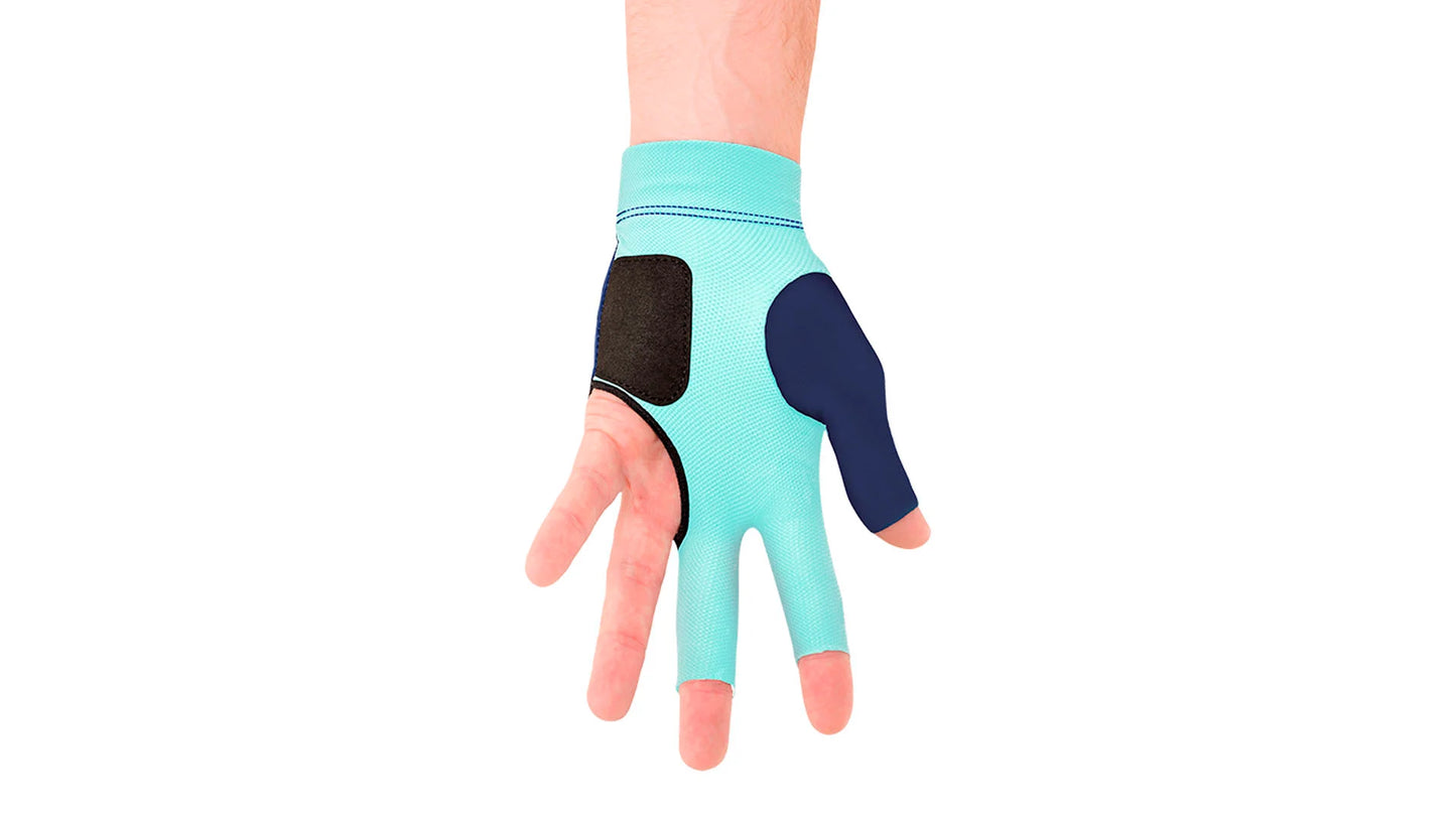 Predator Second Skin Billiard Glove - Blue/Teal