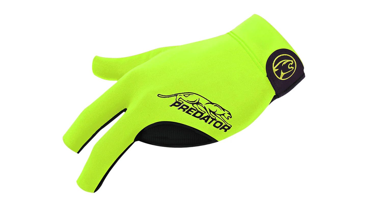 Predator Second Skin Billiard Glove - Neon Green/Black