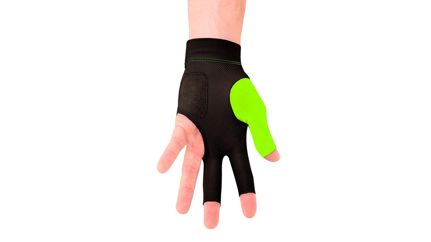 Predator Second Skin Billiard Glove - Neon Green/Black