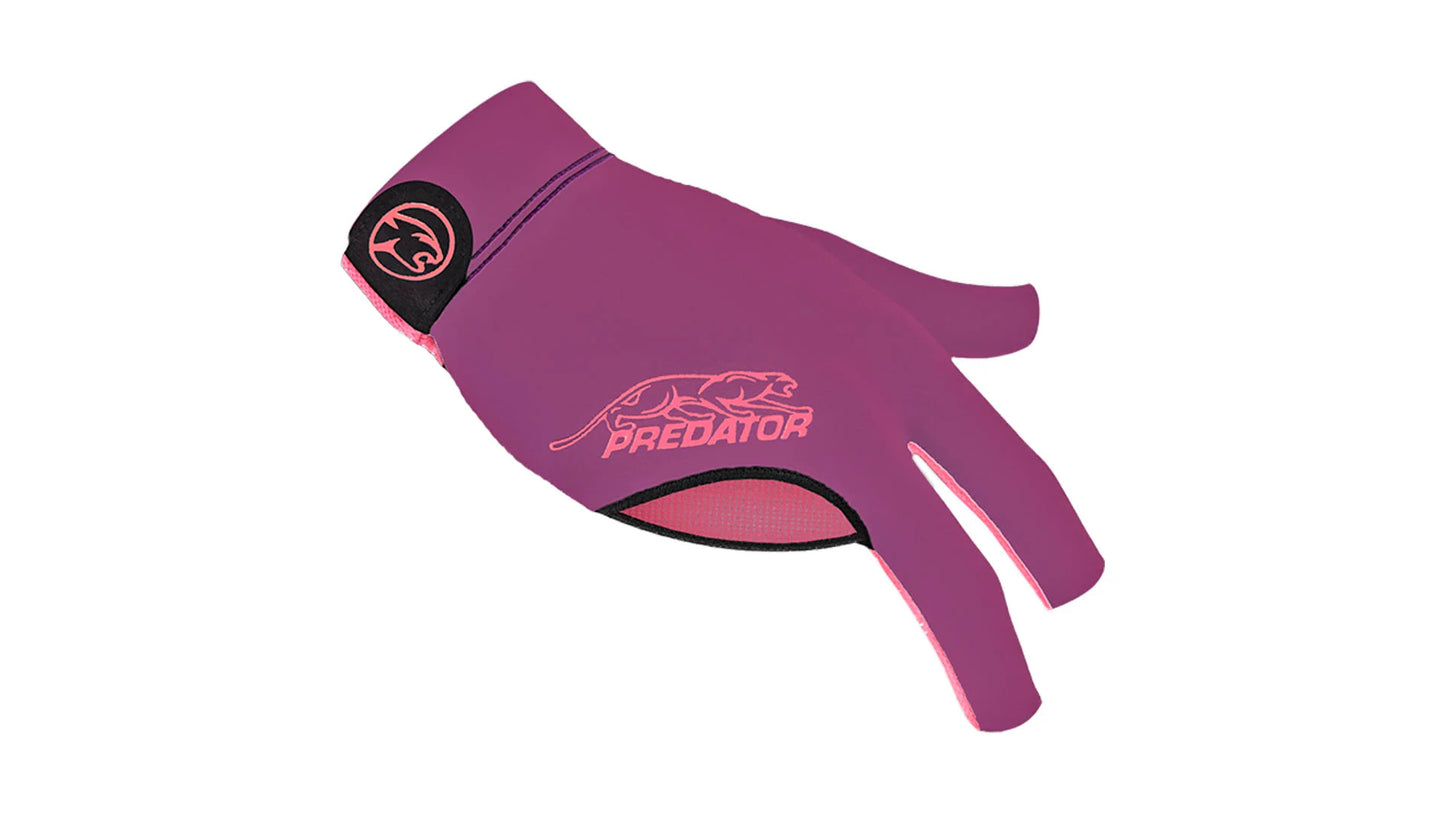 Predator Second Skin Billiard Glove - Purple/Pink