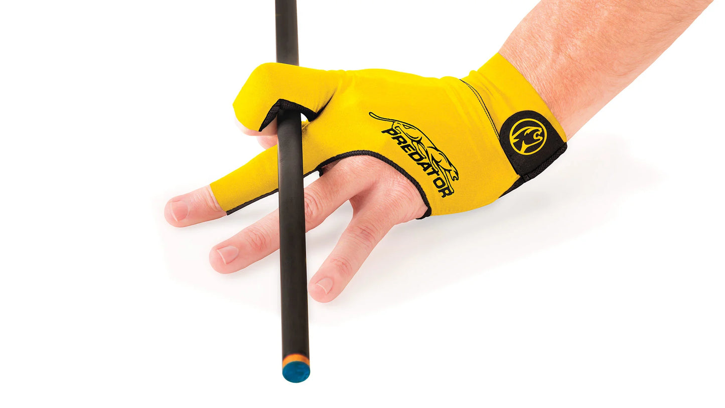 Predator Second Skin Yellow Billiard Glove